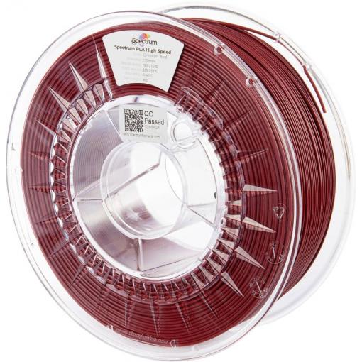 Spectrum Filaments 81055 PLA High Speed vlákno pro 3D tiskárny PLA plast Filament pro vysokorychlostní 3D tisk, Vysoká tuhost, Vysoká pevnost v tahu 1.75 mm