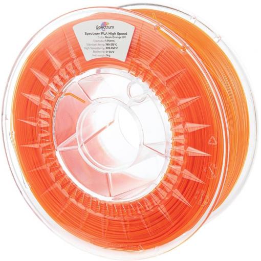 Spectrum Filaments 81051 PLA High Speed vlákno pro 3D tiskárny PLA plast Filament pro vysokorychlostní 3D tisk, Vysoká tuhost, Vysoká pevnost v tahu 1.75 mm