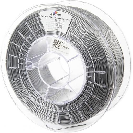 Spectrum Filaments 81540 PETG Premium High Speed vlákno pro 3D tiskárny PETG plast Filament pro vysokorychlostní 3D tisk, chemicky odolné 1.75 mm 1000 g