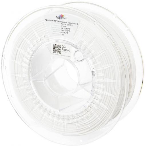 Spectrum Filaments 81538 PETG Premium High Speed vlákno pro 3D tiskárny PETG plast Filament pro vysokorychlostní 3D tisk, chemicky odolné 1.75 mm 1000 g