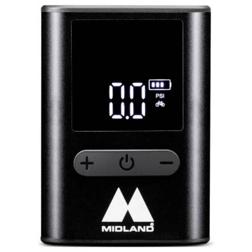 Midland Midland Enerpump Mini - tragbarer Druckluftkompressor, C1680, Akumulátorový kompresor, digitální displej