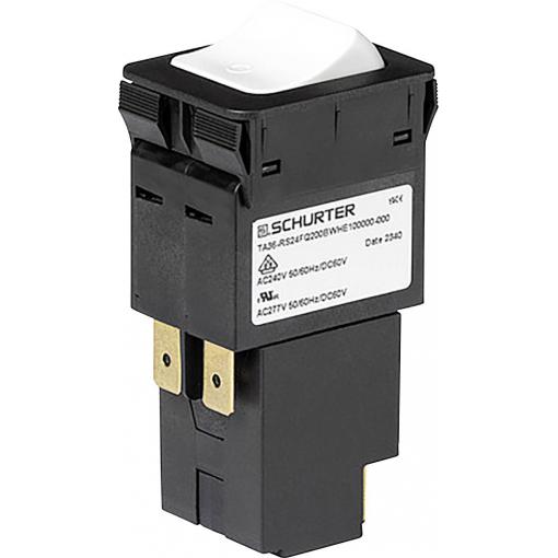 Schurter 3-150-710 jistič thermisch-magnetisch 240 V/AC, 60 V/DC 10 A 1x zap/(vyp) IP40 (čelní strana) s aretací 1 ks Piece