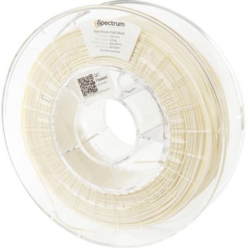 Spectrum Filaments 80583 PA6 Neat vlákno pro 3D tiskárny PA6 Žáruvzdorné, Odolnost proti tečení, chemicky odolné, Vysoká tuhost 1.75 mm 750 g přírodní 1 ks