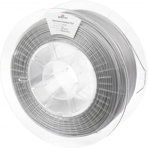 Spectrum Filaments 80176 PLA Glitter vlákno pro 3D tiskárny PLA třpytky Bez prodlevy 1.75 mm 1000 g stříbrná (metalíza), stříbrná 1 ks