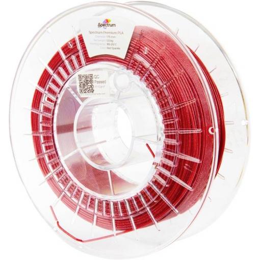 Spectrum Filaments 80272 PLA Glitter vlákno pro 3D tiskárny PLA třpytky Bez prodlevy 1.75 mm 500 g ocelově modrá, modrá 1 ks