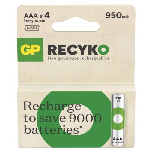 Nabíjecí baterie GP ReCyko 950 AAA (HR03) cena za balení 4 ks
