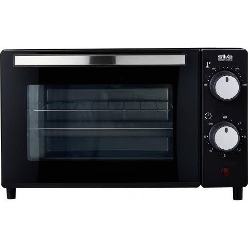 Silva MB 1000 mini trouba funkce časovače, Kontrolní okénko, funkce grilování, plynulý regulátor teploty 10 l