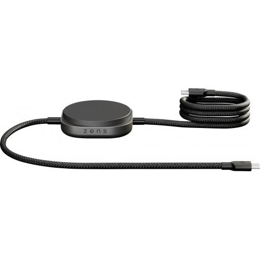 ZENS bezdrátová indukční nabíječka 15 W ZECC05B ZECC05B/00 Výstup Qi standard, Apple MagSafe, USB-C® černá
