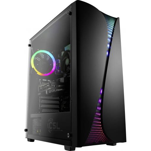 CSL Computer Gaming PC M13030H AMD Ryzen 5 5500 4.2 GHz 32 GB RAM 1000 GB SSD Nvidia GeForce RTX™ 3050 6 GB GDDR6 Win 11 Home 97546