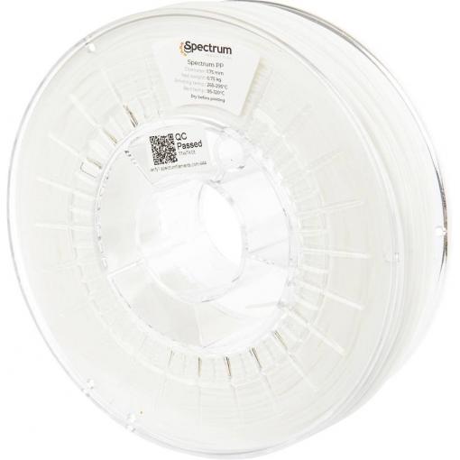 Spectrum Filaments 80588 vlákno pro 3D tiskárny PP chemicky odolné 1.75 mm 750 g přírodní 1 ks