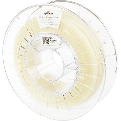 Spectrum Filaments 80470 S-Flex 90A Glow in the Dark vlákno pro 3D tiskárny pružné vlákno flexibilní, chemicky odolné, Bez prodlevy, s odleskem 1.75 mm 500 g