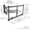 Vogels ELITE TVM TV držák na zeď 101,6 cm (40) - 195,6 cm (77) nakláněcí