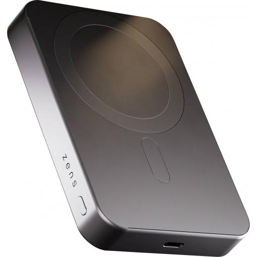 ZENS ZEPP10B/00 powerbanka Li-Ion, 10000 mAh, Bezdrátové nabíjení Qi, USB, černá