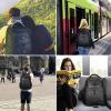 KROSER batoh na notebooky TSA Friendly Travel Laptop Backpack 17.3 XL, max. 43,9 cm (17,3) , černá