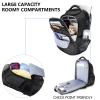 KROSER batoh na notebooky TSA Friendly Travel Laptop Backpack 17.3 XL, max. 43,9 cm (17,3) , černá