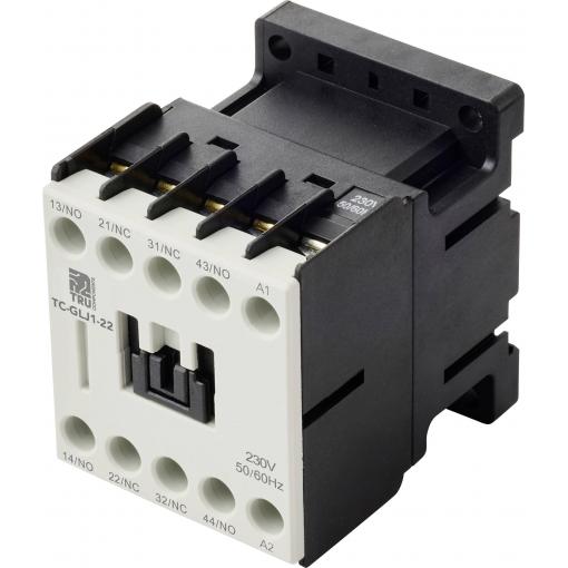 TRU COMPONENTS TC-GYJ1-22-230VAC pomocný stykač 2 rozpínací kontakty, 2 spínací kontakty 230 V/AC 10 A 1 ks