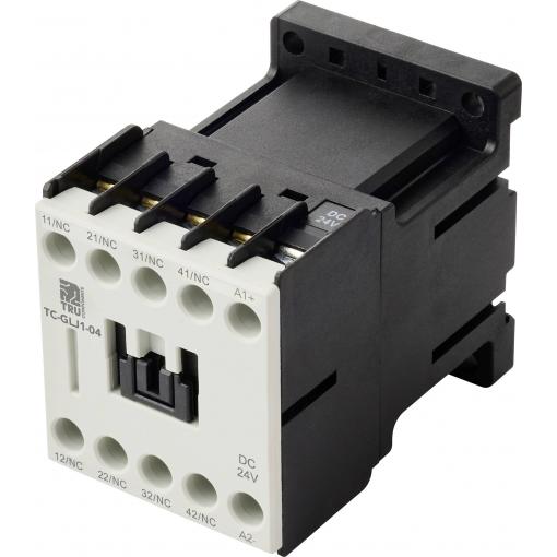 TRU COMPONENTS TC-GYJ1-04-24VDC pomocný stykač 4 rozpínací kontakty 24 V/DC 10 A 1 ks