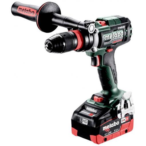 Metabo aku vrtací šroubovák, 18 V LiHD vč. 2x aku, bezkartáčové, kufřík, 603180660