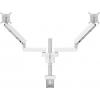Vogels držák na stůl pro monitor MOMO 4237 2 Displej: (s) 25,4 cm (10) - 86,4 cm (34) bílá nastavitelná výška, otočný, naklápěcí