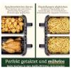Cuisinart TriZone horkovzdušná fritéza 13.6 l stříbrná, černá