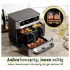 Cuisinart TriZone horkovzdušná fritéza 13.6 l stříbrná, černá