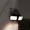 Solight LED solární osvětlení se senzorem, 8W, 600lm, Li-on, černá - WO772