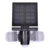 Solight LED solární osvětlení se senzorem, 8W, 600lm, Li-on, černá - WO772