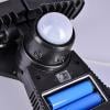 Solight LED solární osvětlení se senzorem, 8W, 600lm, Li-on, černá - WO772