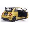 Solido model osobního automobilu Fiat F595 ABARTH SOLIDO WORKS, ŽLUTÁ hotový model Model osobního automobilu