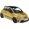 Solido model osobního automobilu Fiat F595 ABARTH SOLIDO WORKS, ŽLUTÁ hotový model Model osobního automobilu