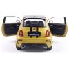 Solido model osobního automobilu Fiat F595 ABARTH SOLIDO WORKS, ŽLUTÁ hotový model Model osobního automobilu