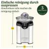 Cuisinart odšťavňovač, 100 W, nerezová ocel