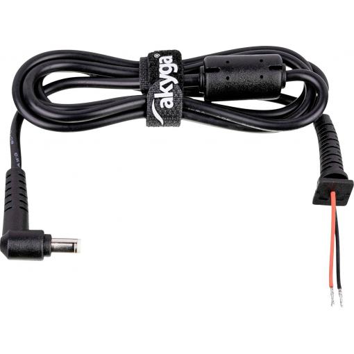 Akyga AK-SC-03 nízkonapěťový kabelový adaptér Dutá zástrčka: 5,5 x 1.7 mm. - kabel s otevřenými konci 5.5 mm 1.7 mm 1.2 m 1 ks Bag