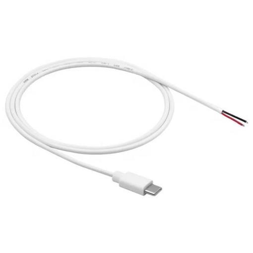Akyga AK-SC-40 nízkonapěťový kabelový adaptér USB-C® zástrčka - kabel s otevřenými konci 1 m 1 ks