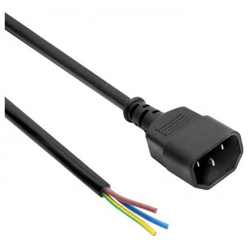 Akyga napájecí kabel 1.8 m černá