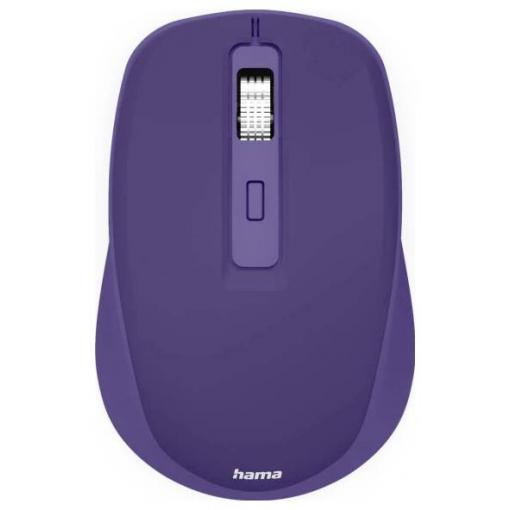 Hama WM-450 optická myš, přenos bezdrátový, 7 tlačítko, 1600 dpi, modrá