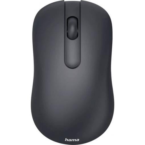 Hama WM-100 optická myš, přenos bezdrátový, 3 tlačítko, 1200 dpi, černá