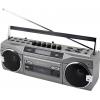 soundmaster SRR80TI Kazetový rekordér s rádiem v retro stylu, DAB+, FM, kazeta, DAB+, FM, Bluetooth, AUX