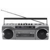 soundmaster SRR80TI Kazetový rekordér s rádiem v retro stylu, DAB+, FM, kazeta, DAB+, FM, Bluetooth, AUX