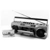 soundmaster SRR80TI Kazetový rekordér s rádiem v retro stylu, DAB+, FM, kazeta, DAB+, FM, Bluetooth, AUX