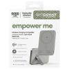 PanzerGlass empower Bank powerbanka 5000 mAh, MagSafe, Bezdrátové nabíjení Qi, USB-C®, Indikátor stavu