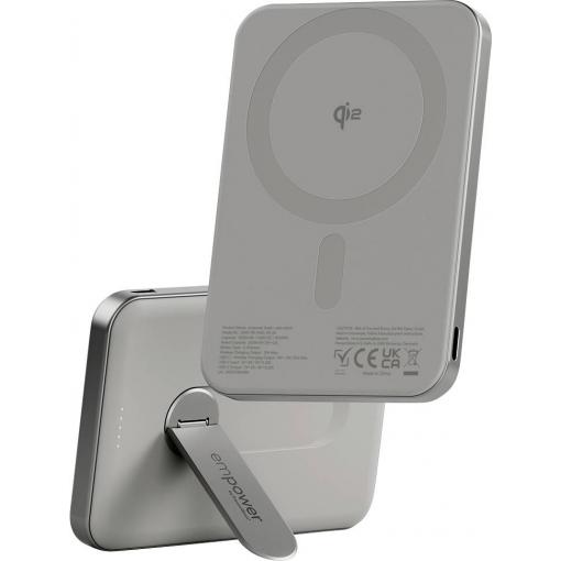 PanzerGlass empower Bank powerbanka 5000 mAh, MagSafe, Bezdrátové nabíjení Qi, USB-C®, Indikátor stavu
