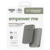 PanzerGlass empower Bank powerbanka 10000 mAh, MagSafe, Bezdrátové nabíjení Qi, USB-C®, Indikátor stavu