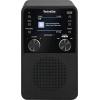 TechniSat DIGITRADIO 317 0000/3999 stolní rádio, DAB+, FM, FM, DAB+, Bluetooth, AUX, funkce alarmu, černá