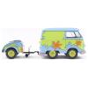 Solido model osobního automobilu Volkswagen (VW) Kool kombi Ghosthimpers machine hotový model Model osobního automobilu