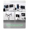 ICY BOX držák na stůl pro monitor Monitorständer für zwei Monitore 2 Displej: (s) 81,3 cm (32) šedá, stříbrná