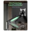 ICY BOX Monitorständer für einen Monitor držák na stůl pro monitor 1 Displej: (s) 81,3 cm (32) šedá, stříbrná