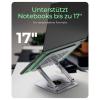 ICY BOX IB-NH300-R podložka pod notebook Otočné, nastavitelná výška, sklopné