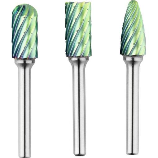 Metabo 628594000 frézovací kolík sada, tvrdokov, kónický, Ø hřídele 6 mm