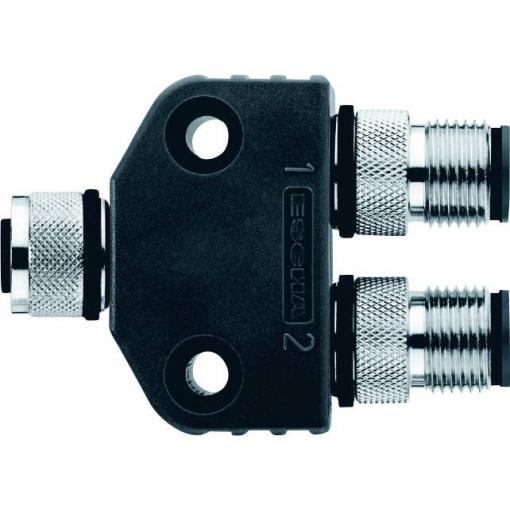 Escha FKM4-2FSM3/S89 rozdělovač a adaptér pro senzory - aktory , 8012651, piny: 4, 3, 1 ks